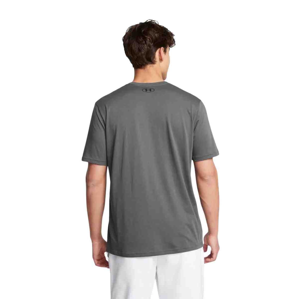 Camiseta Masculina Under Armour Sportstyle Left Chest Cinza Cinza 2