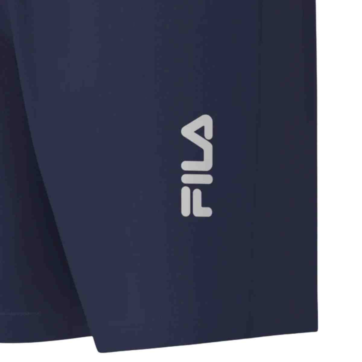 Shorts Masculino Longo Fila Sports Light 8 Azul Azul Marinho 3