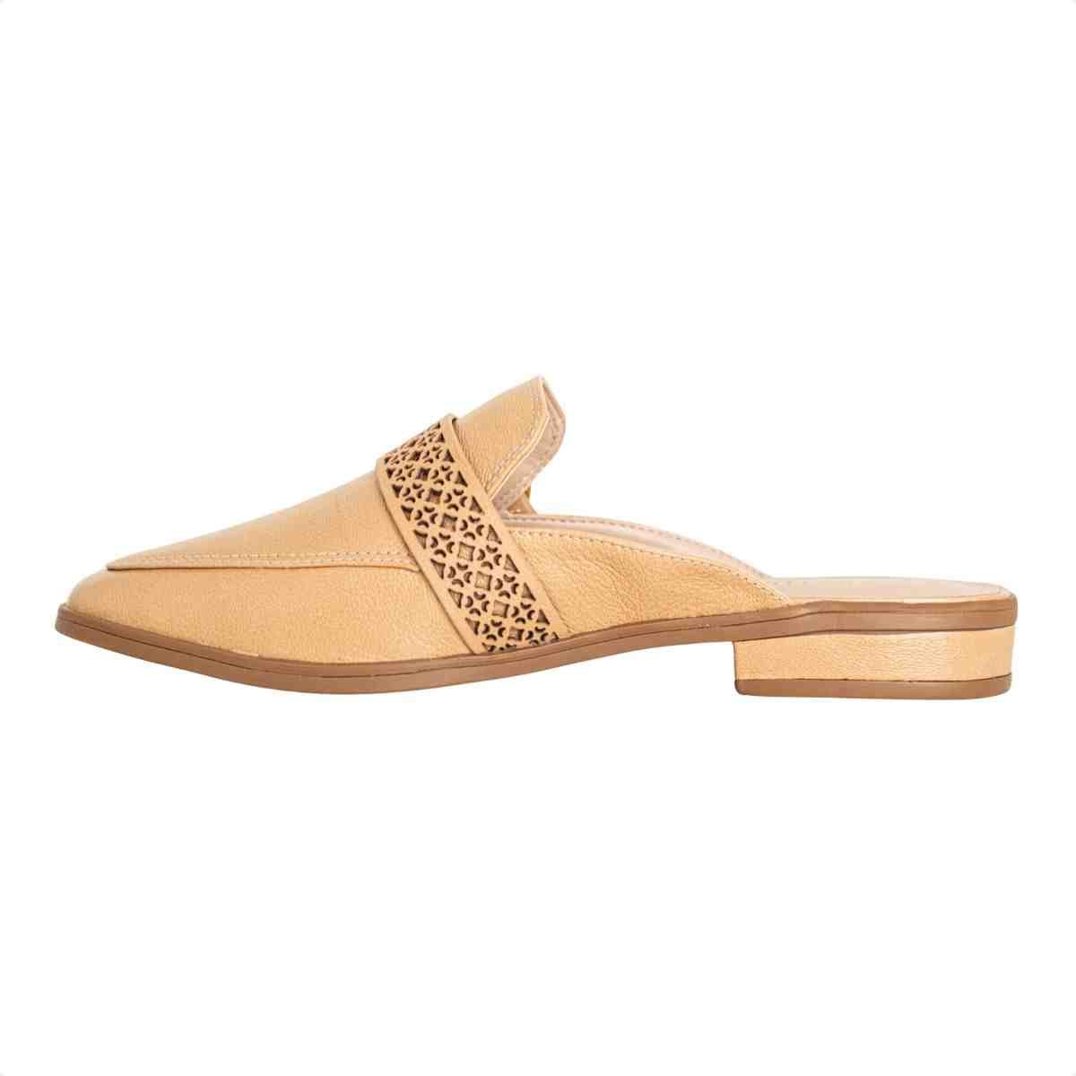 Sapato Mule Mocassim Feminino Luz Da Lua Atacama Butter 5