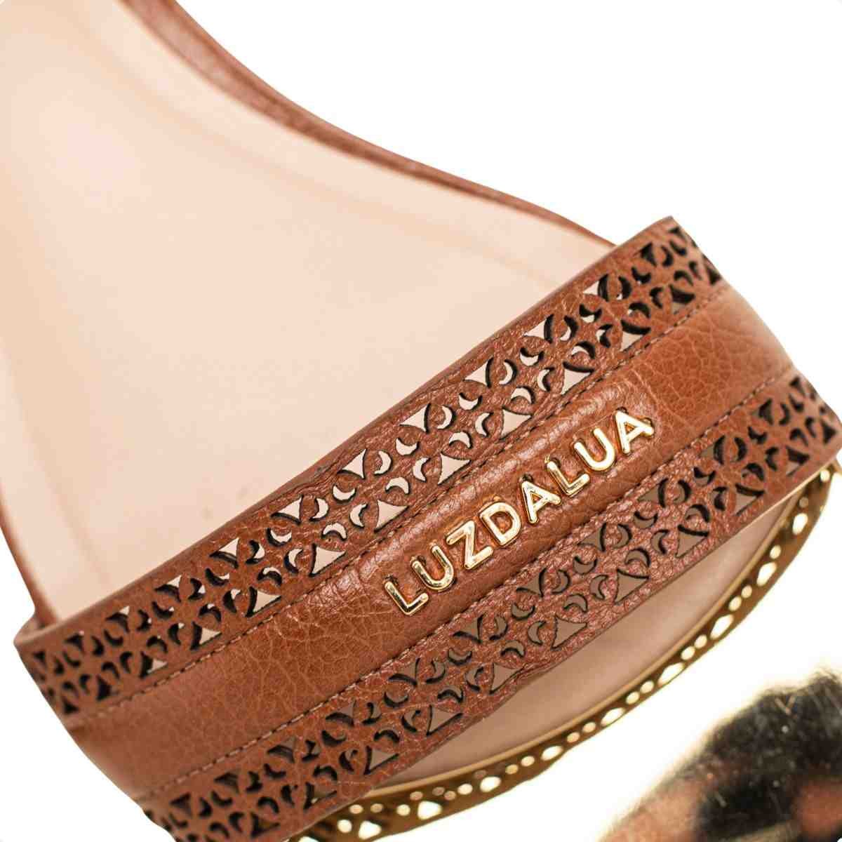 Sandalia Rasteira Feminino Luz Da Lua Ambar Ambar 3
