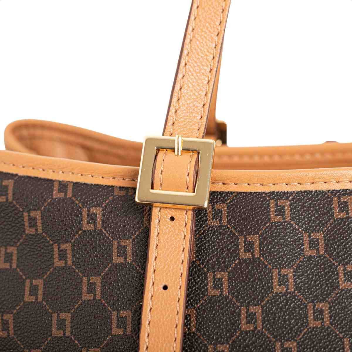 Bolsa Transversal Feminino Luz Da Lua Mocca Marrom 7