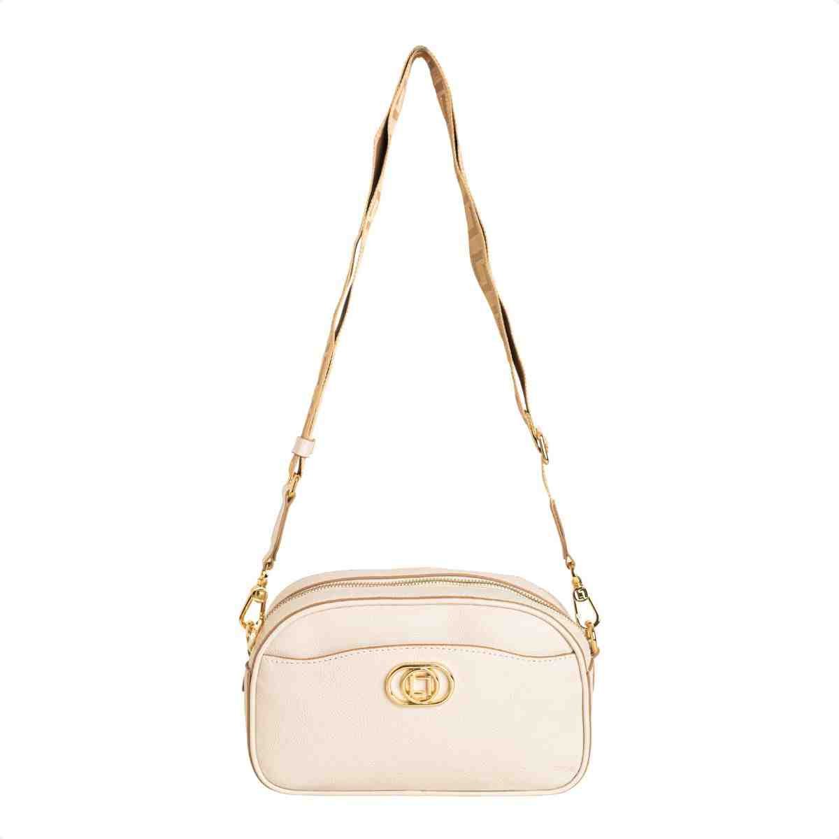 Bolsa Tiracolo Feminino Luz Da Lua Panna