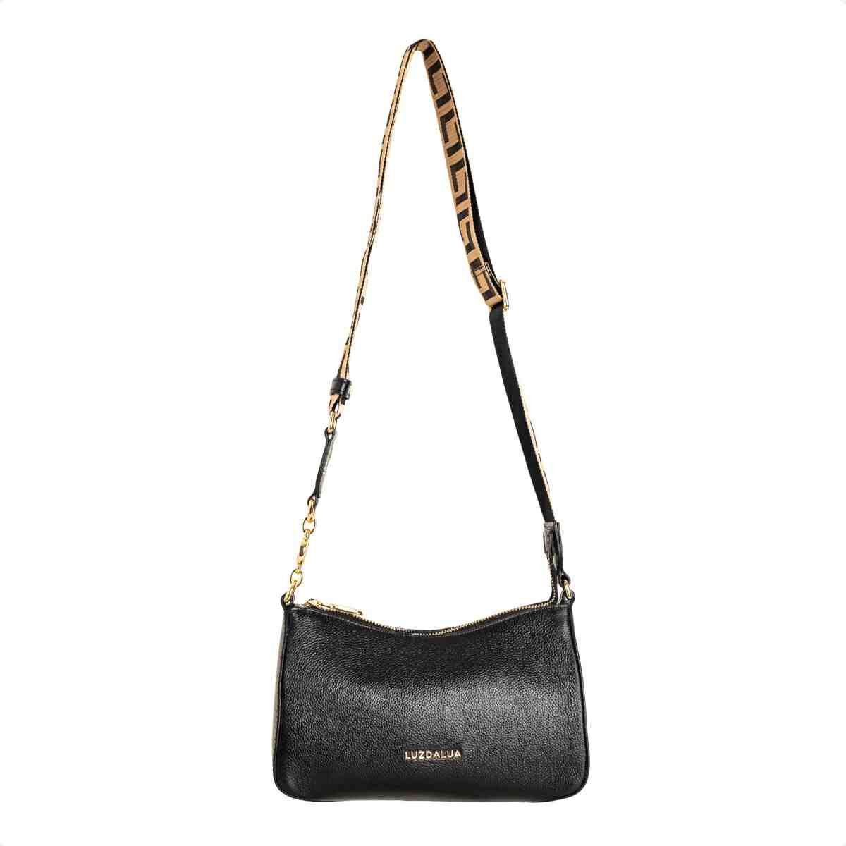 Bolsa Tiracolo Feminino Luz Da Lua Preto