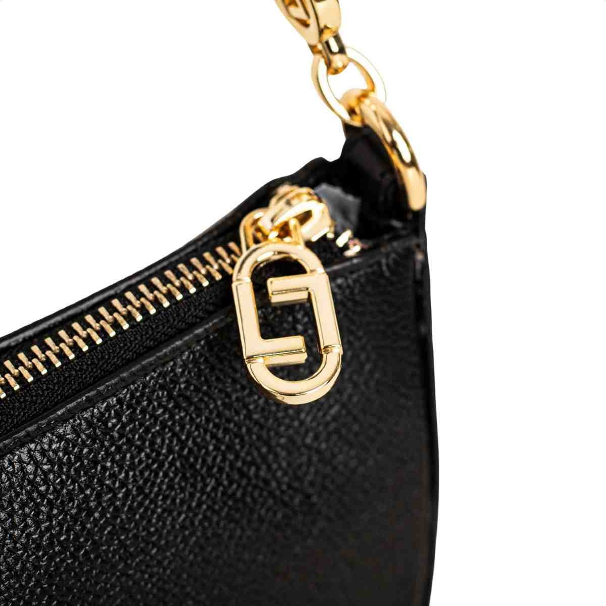 Bolsa Tiracolo Feminino Luz Da Lua Preto Preto 7