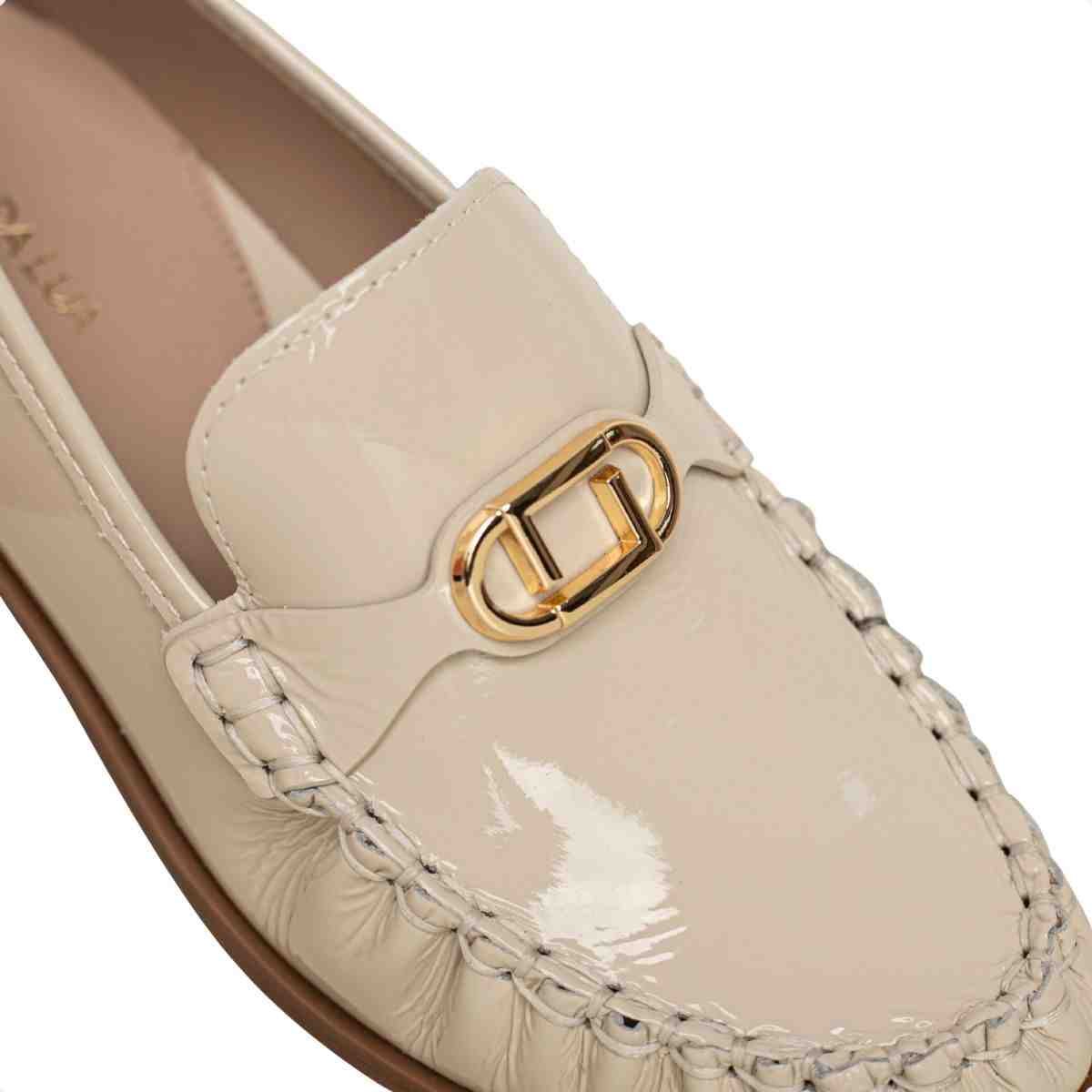 Sapato Mocassim Feminino Luz Da Lua Panna Panna 3