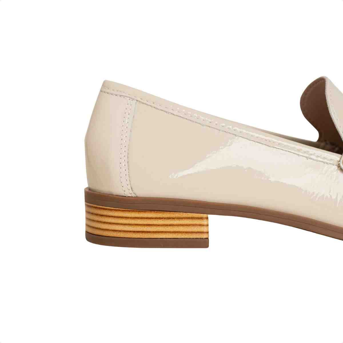 Sapato Mocassim Feminino Luz Da Lua Panna Panna 6