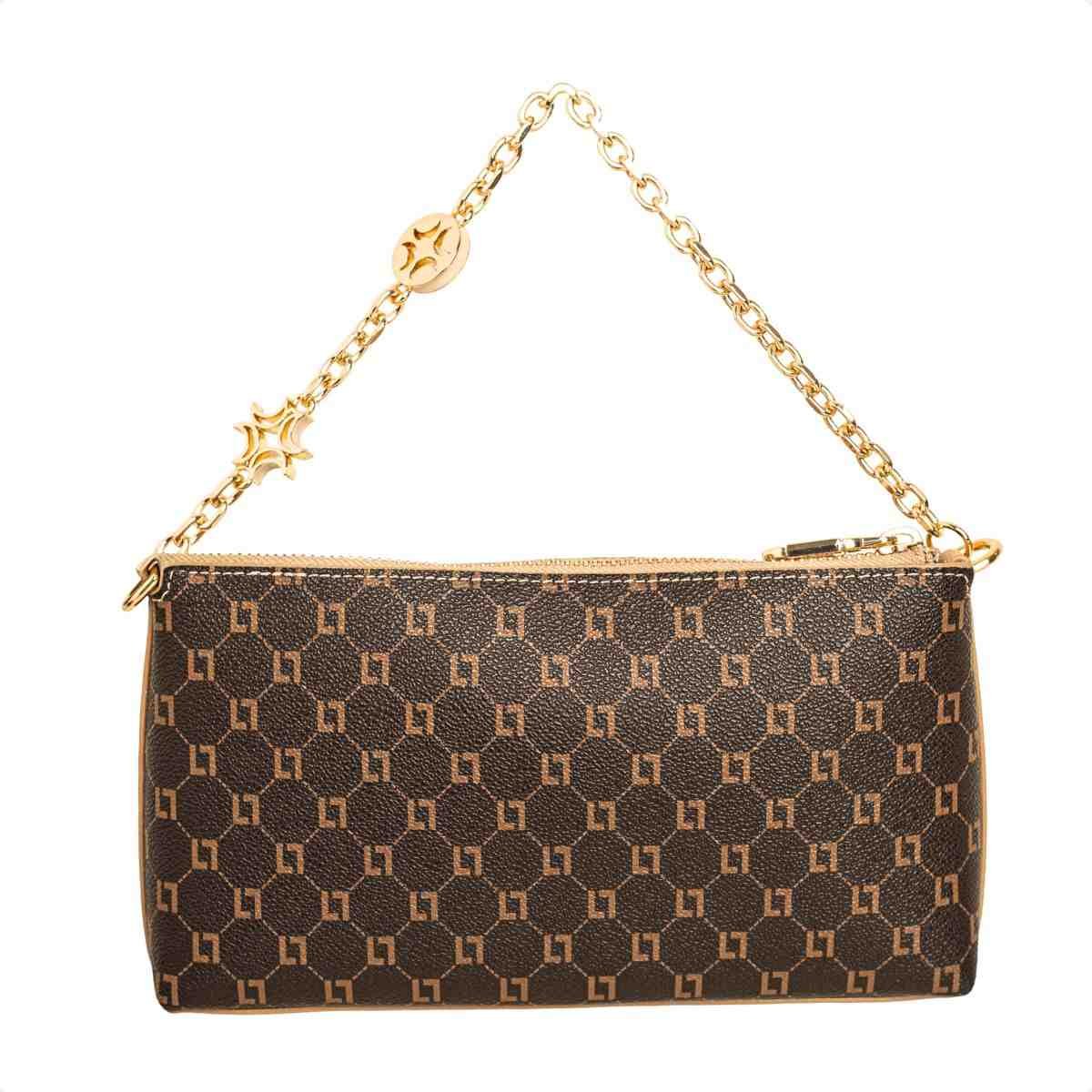 Bolsa Tiracolo Feminino Tiracolo Luz Da Lua Monograma