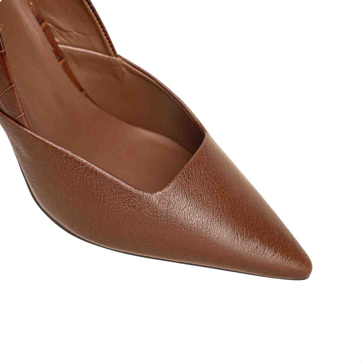 Sapato Salto Alto Fino Feminino Luz Da Lua Trufa Trufa 3