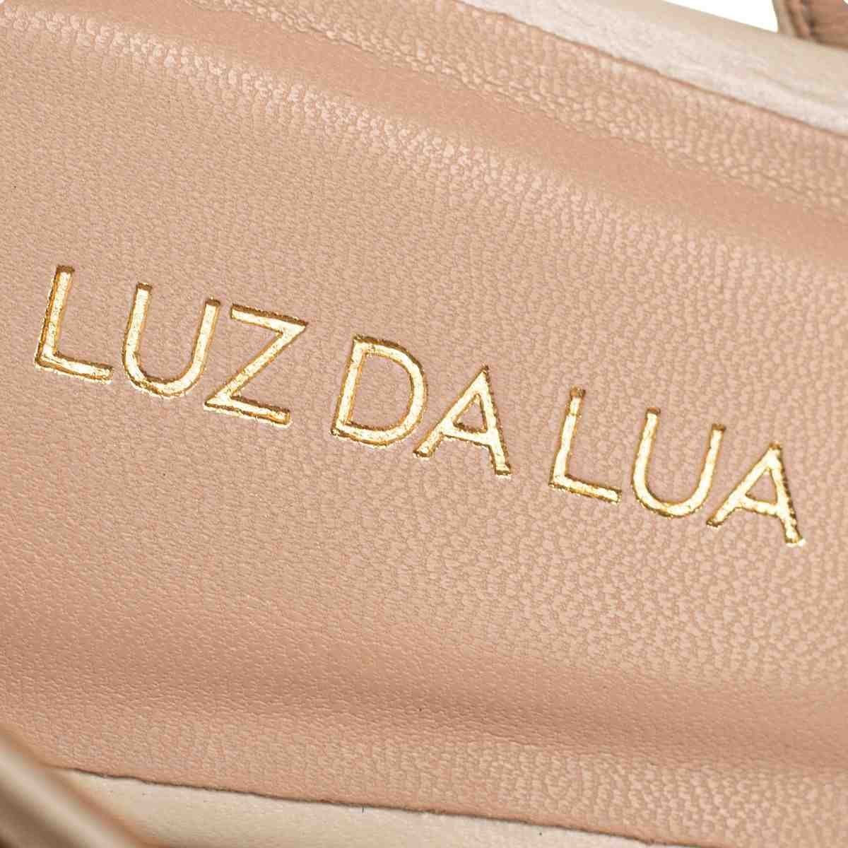 Sandalia Anabela Feminino Luz Da Lua Panna Panna 7