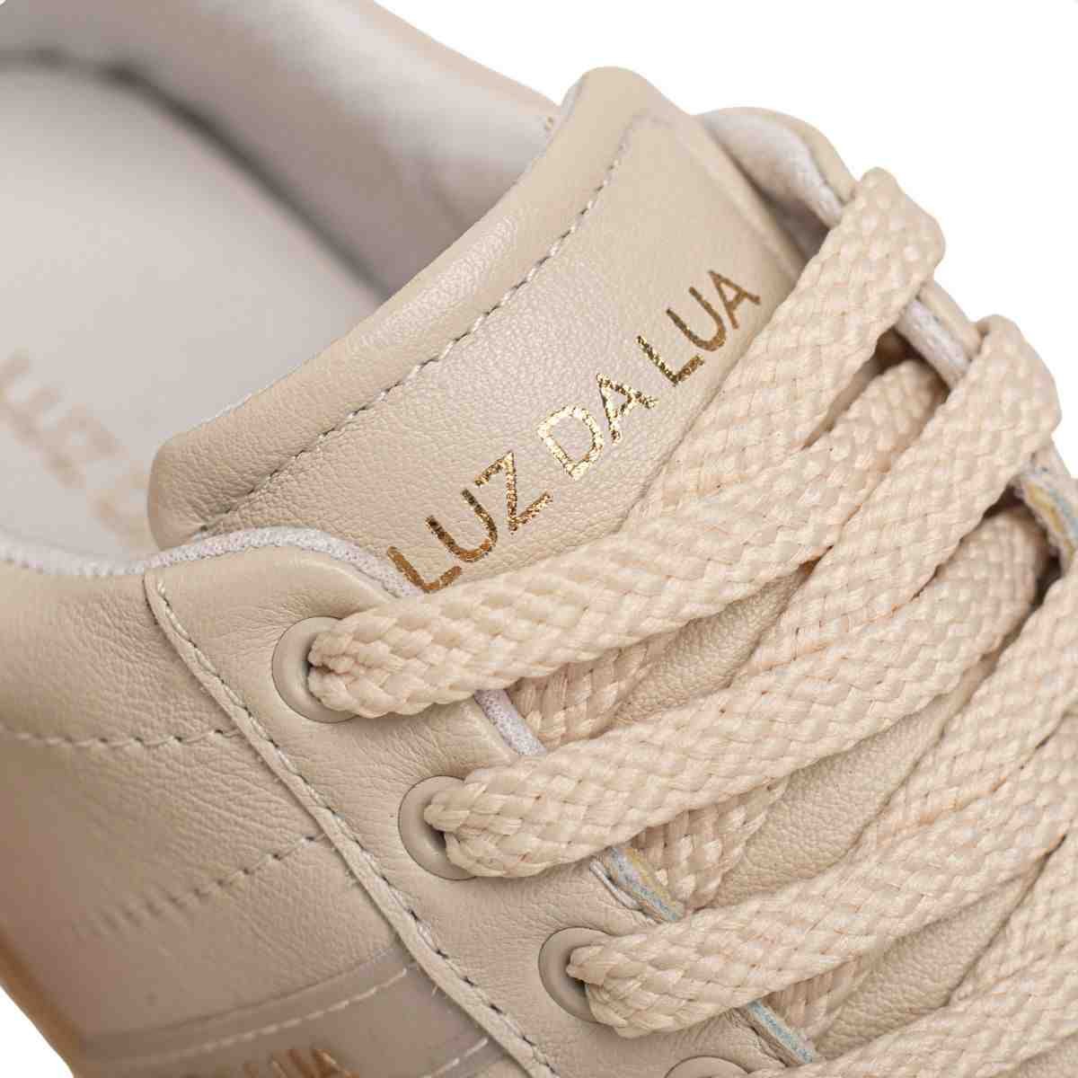 Tenis Moda Feminino Luz Da Lua Saara Ouro Ouro/Panna 7
