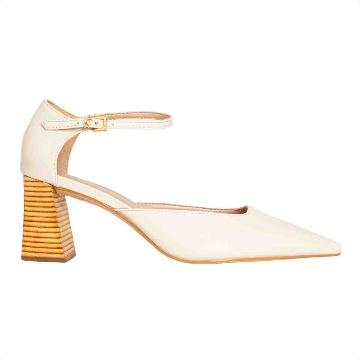 Sapato Chanel Feminino Luz Da Lua Panna