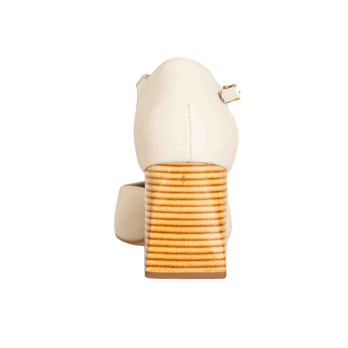 Sapato Chanel Feminino Luz Da Lua Panna Panna 4