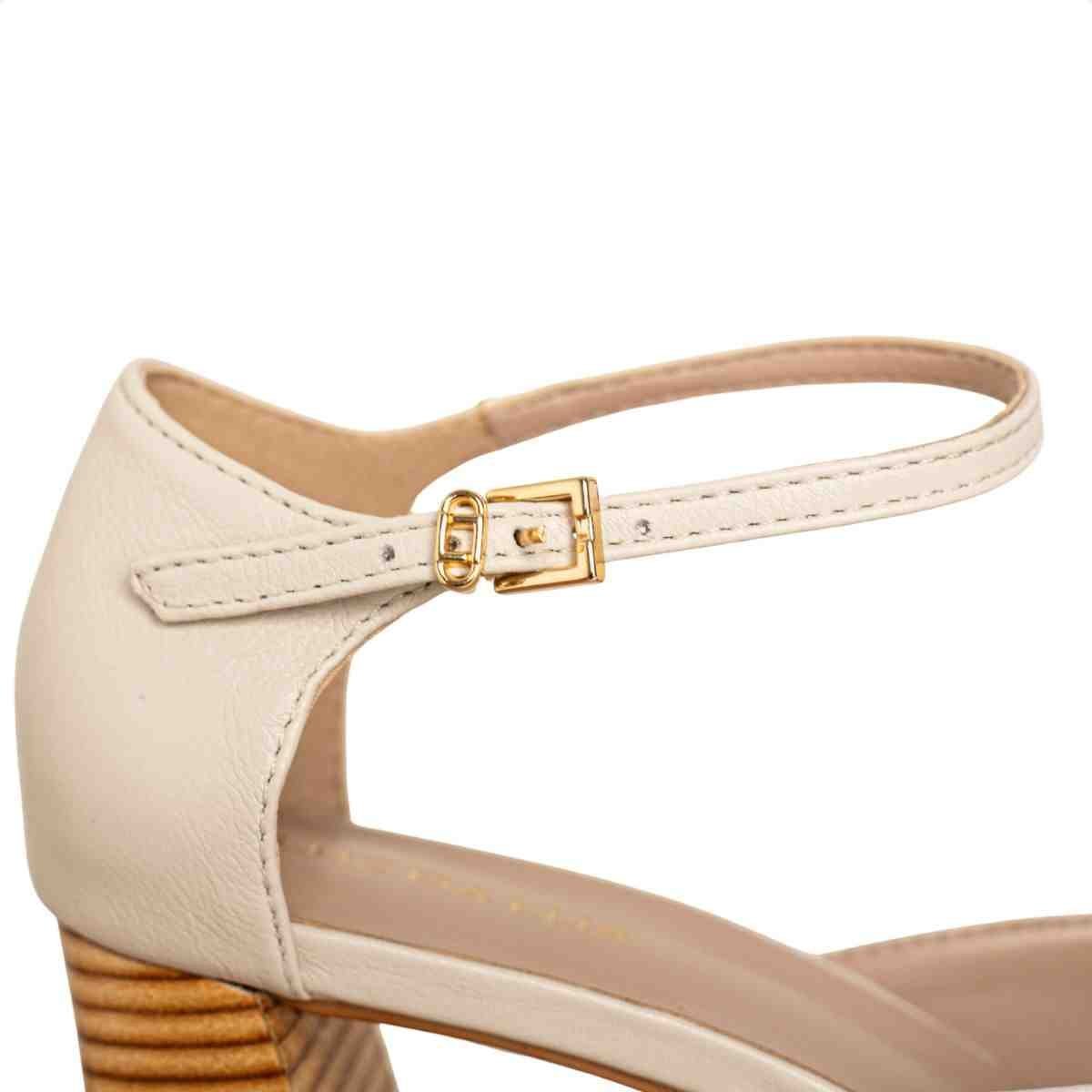 Sapato Chanel Feminino Luz Da Lua Panna Panna 7