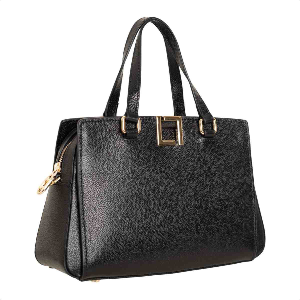 Bolsa Tiracolo Feminino Luz Da Lua Preto Preto 2