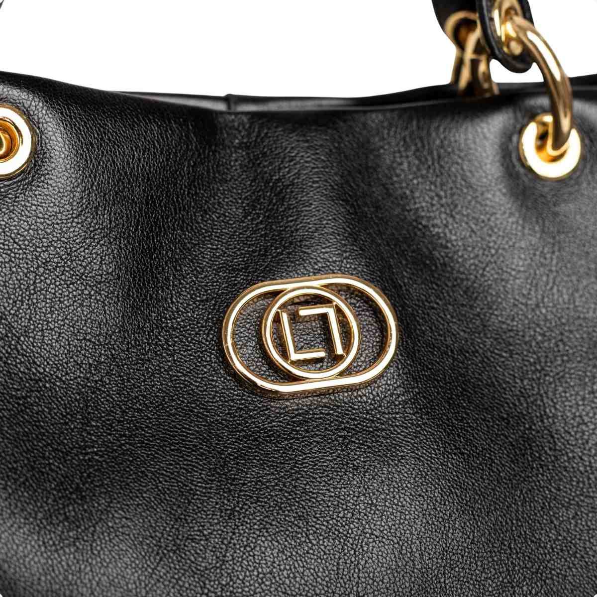 Bolsa Tiracolo Feminino Luz Da Lua Preto Preto 3
