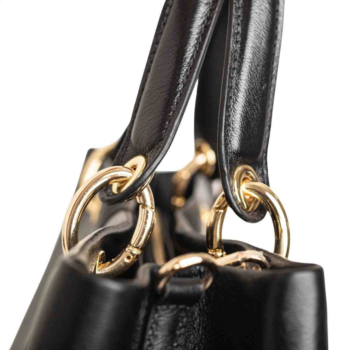 Bolsa Tiracolo Feminino Luz Da Lua Preto Preto 7