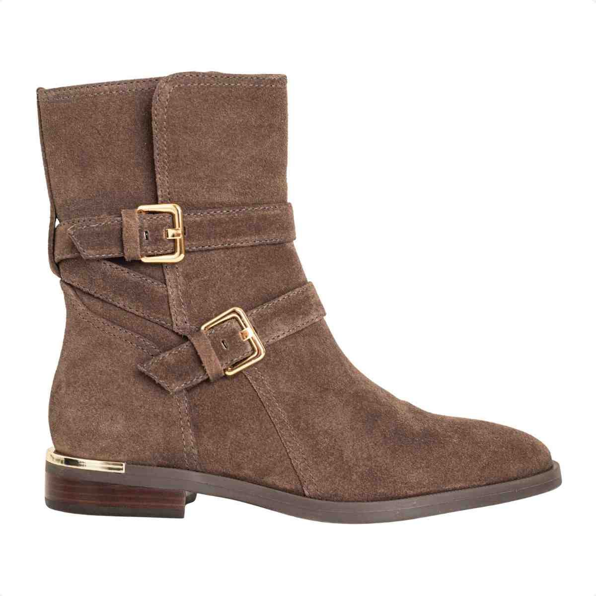 Bota Cano Baixo Feminino Luz Da Lua Cacau