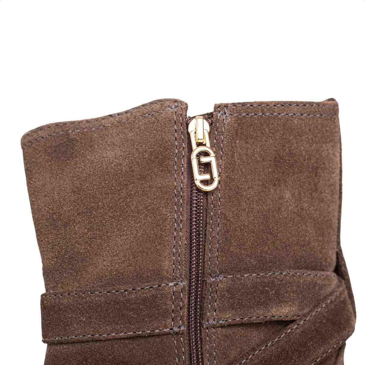 Bota Cano Baixo Feminino Luz Da Lua Cacau Cacau 7