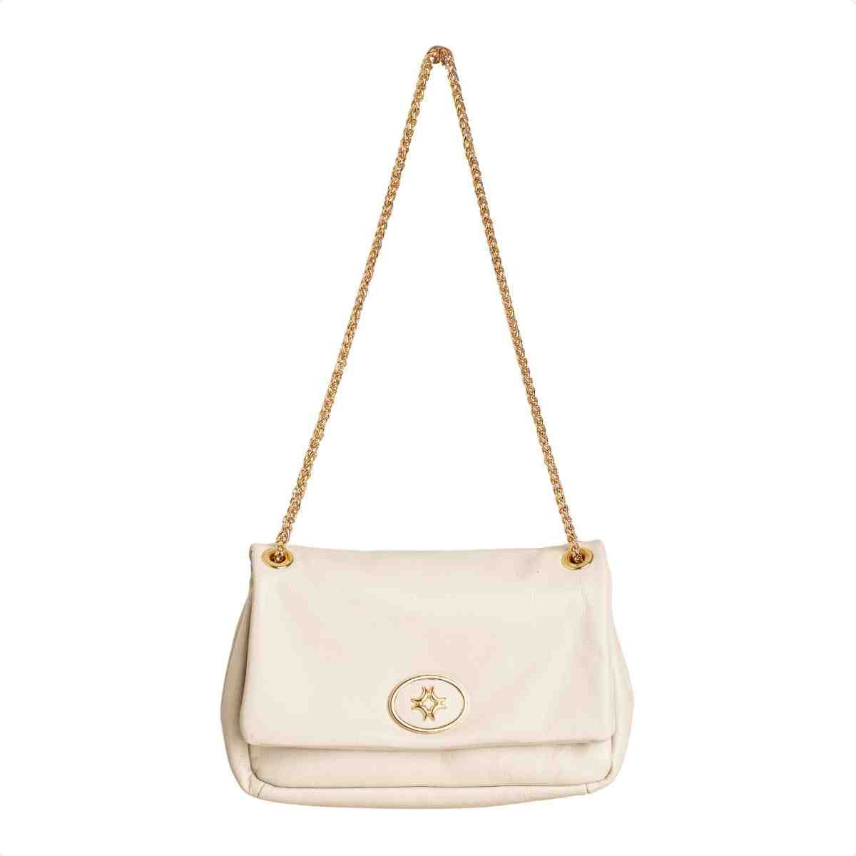 Bolsa Tiracolo Feminino Luz Da Lua Panna