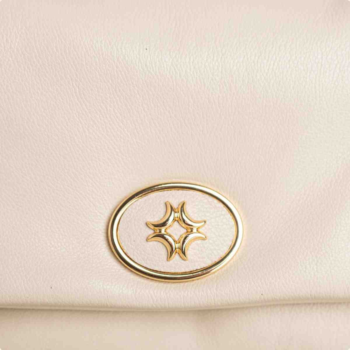 Bolsa Tiracolo Feminino Luz Da Lua Panna Branco 3