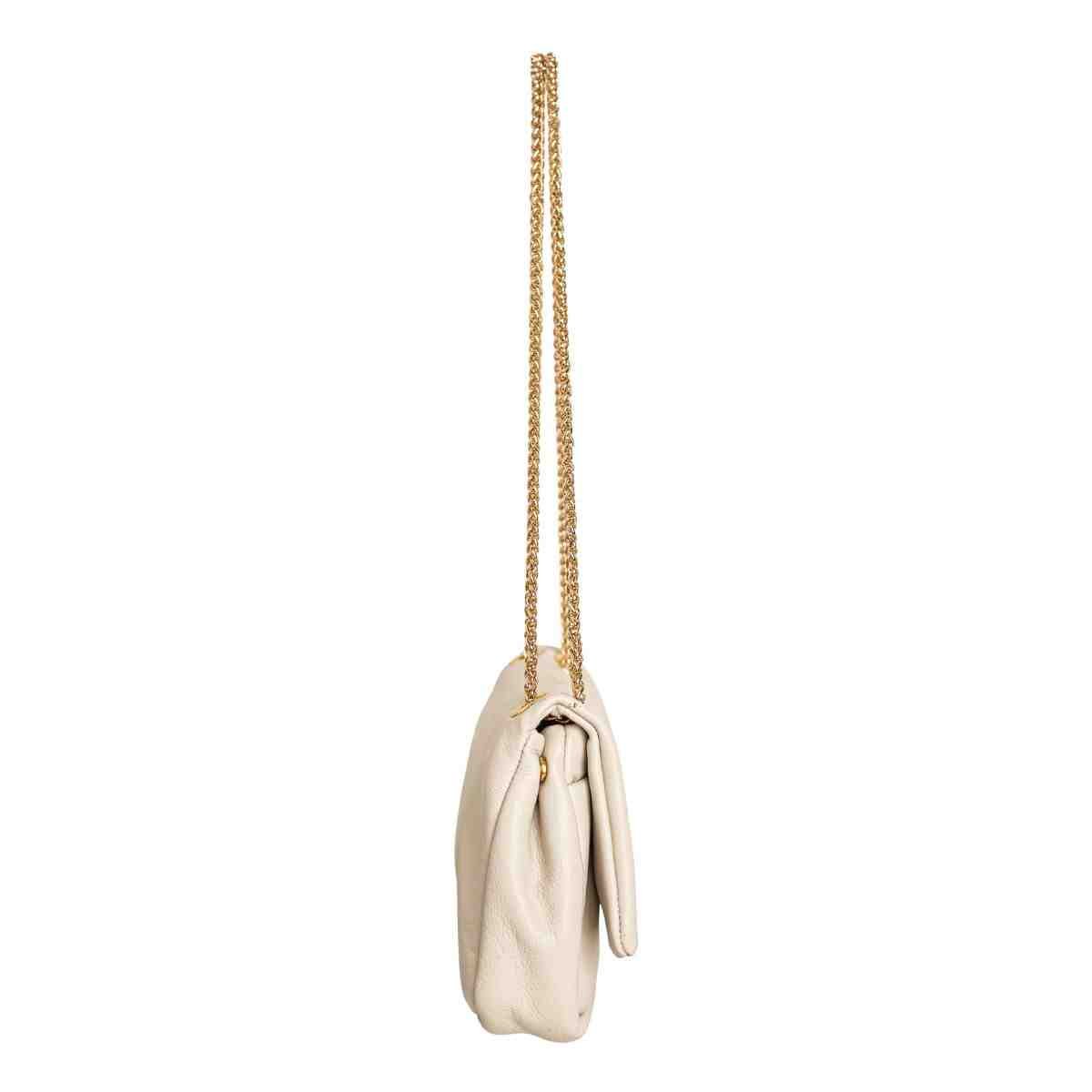 Bolsa Tiracolo Feminino Luz Da Lua Panna Branco 4