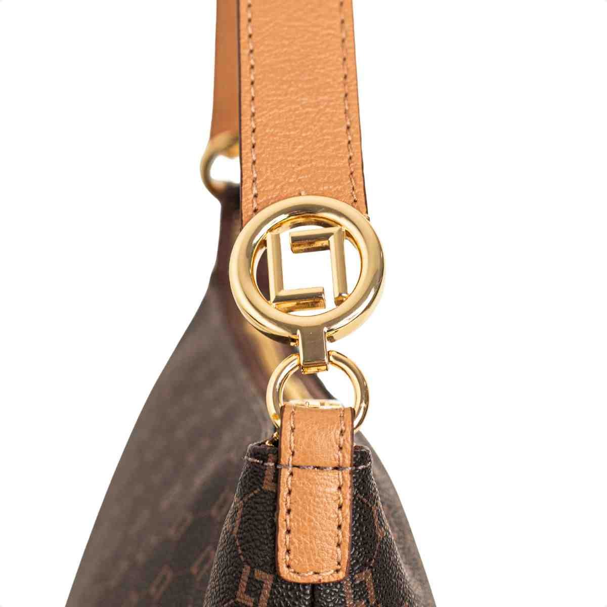 Bolsa Tiracolo Feminino Luz Da Lua Mocca Mocca 6