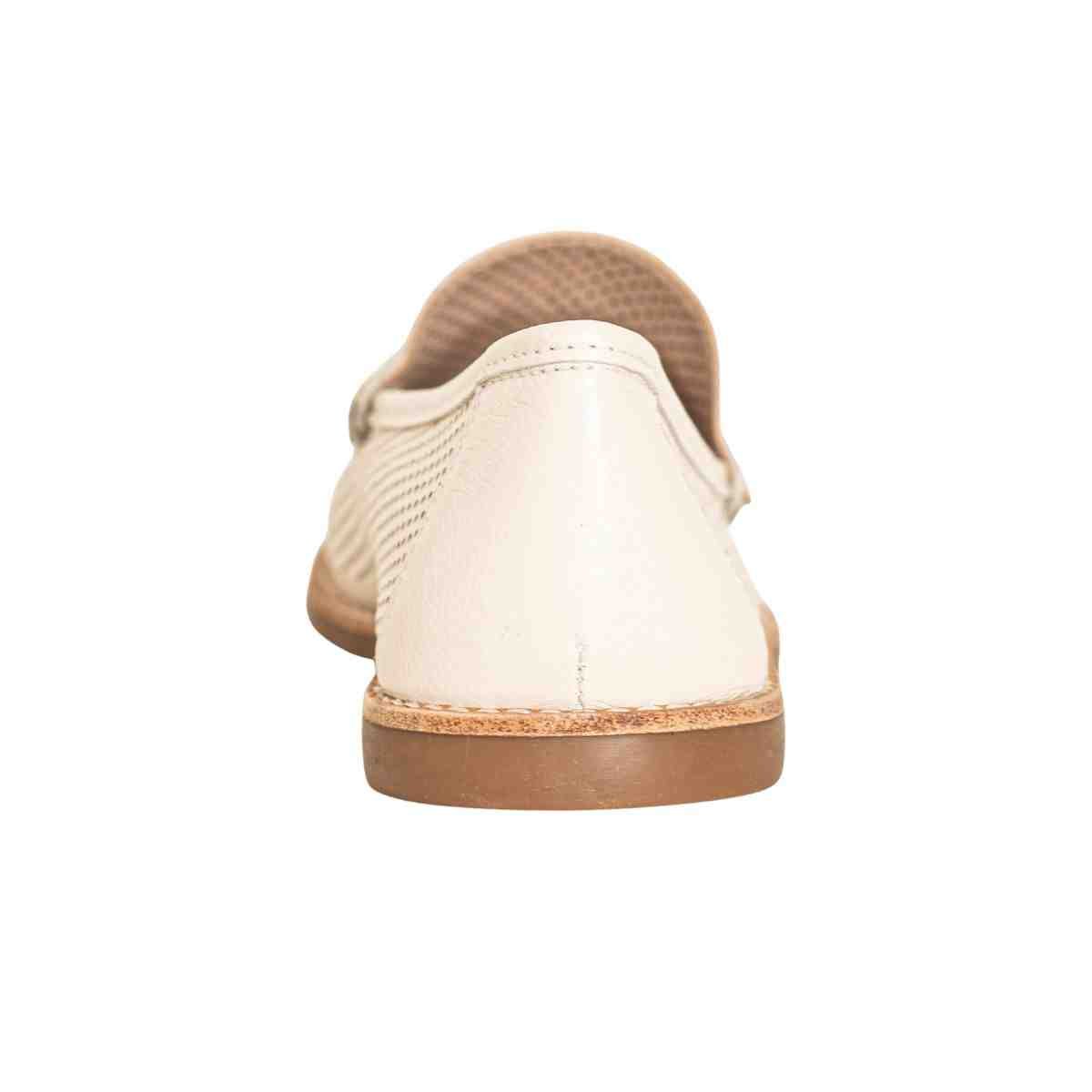 Sapato Mocassim Feminino Luz Da Lua Panna Panna 4