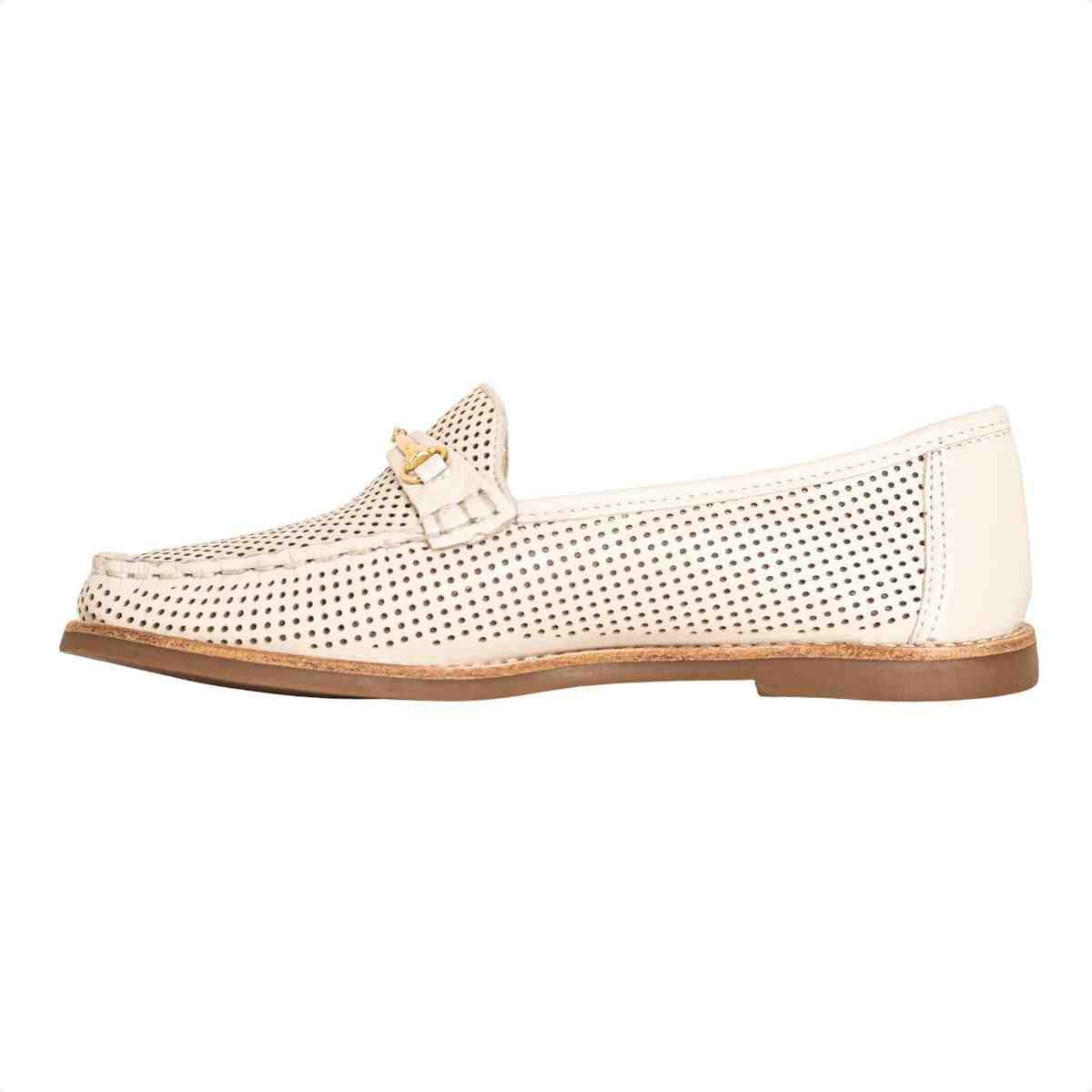Sapato Mocassim Feminino Luz Da Lua Panna Panna 5