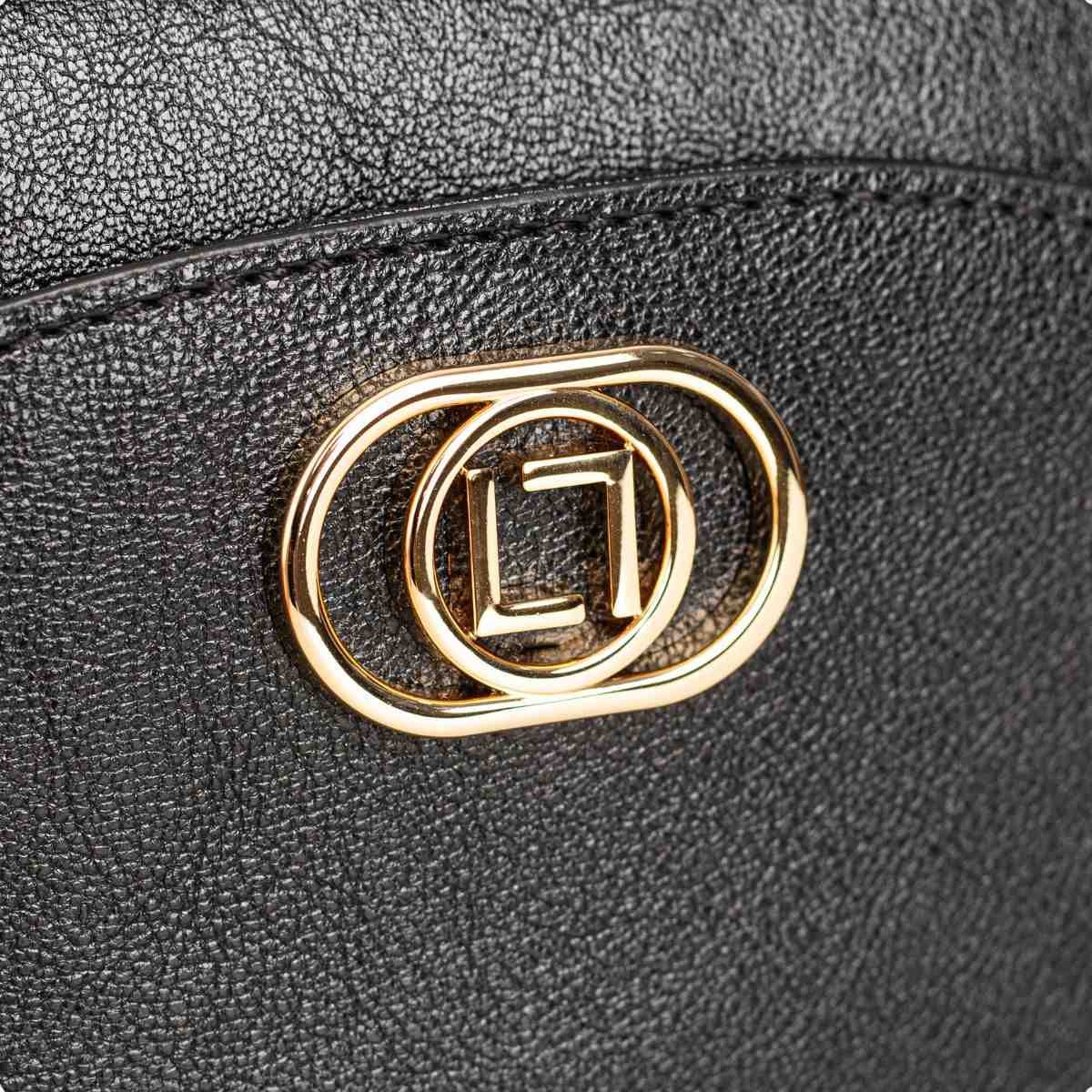 Bolsa Tiracolo Feminino Luz Da Lua Preta Preto 3