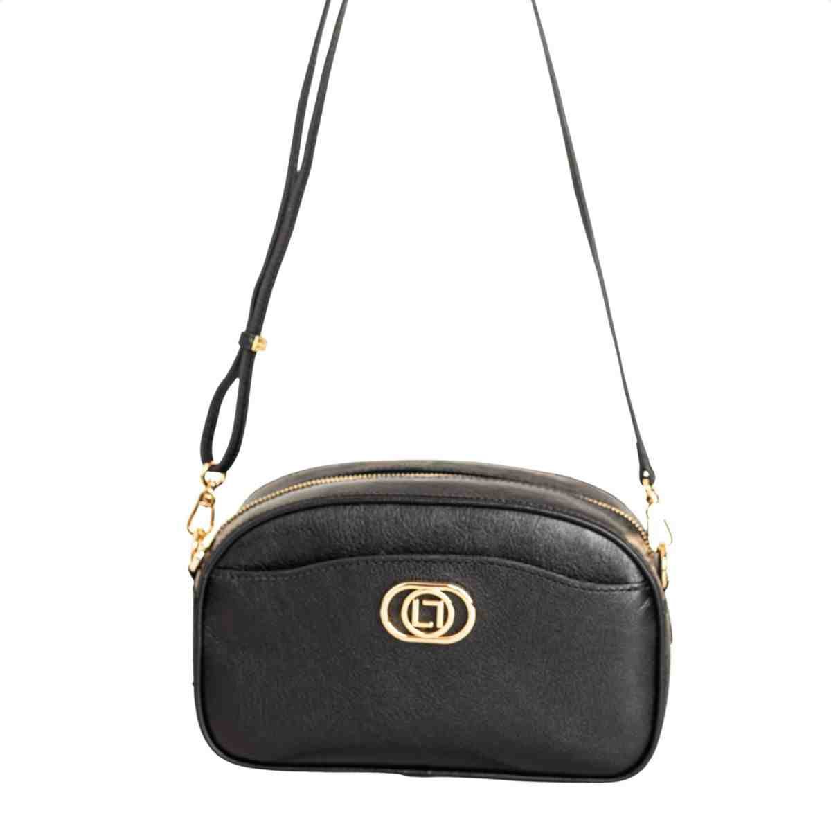 Bolsa Tiracolo Feminino Luz Da Lua Preta Preto 7