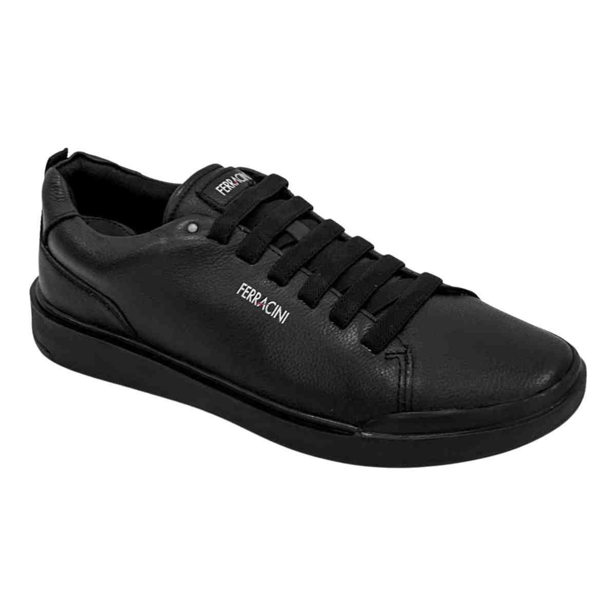 Sapatênis Masculino Ferracini Star Preto Preto 2