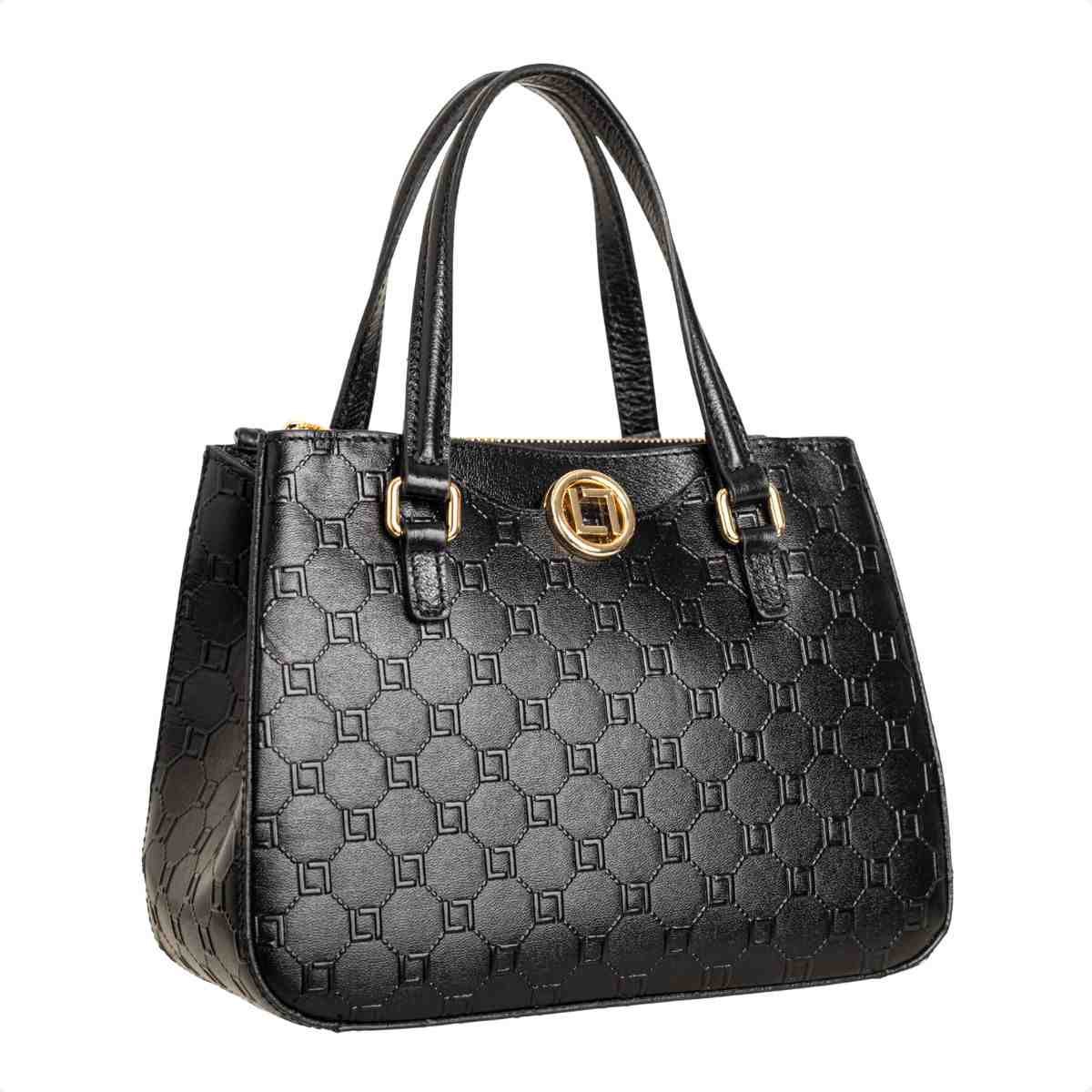 Bolsa Transversal Feminino Luz Da Lua Preto Preto 3