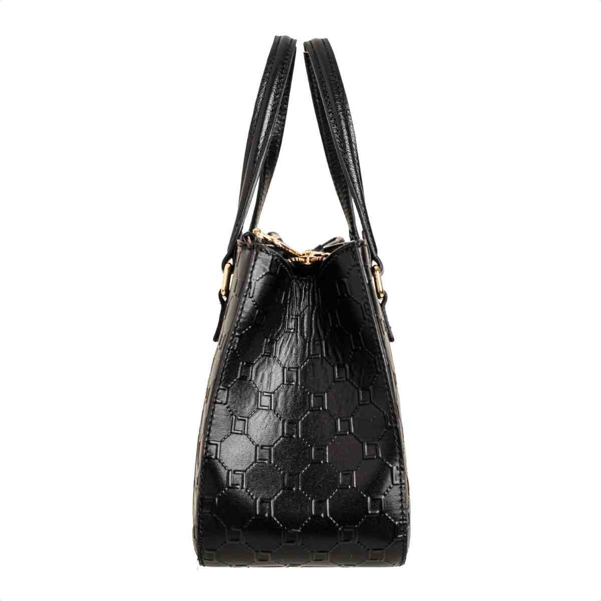 Bolsa Transversal Feminino Luz Da Lua Preto Preto 5