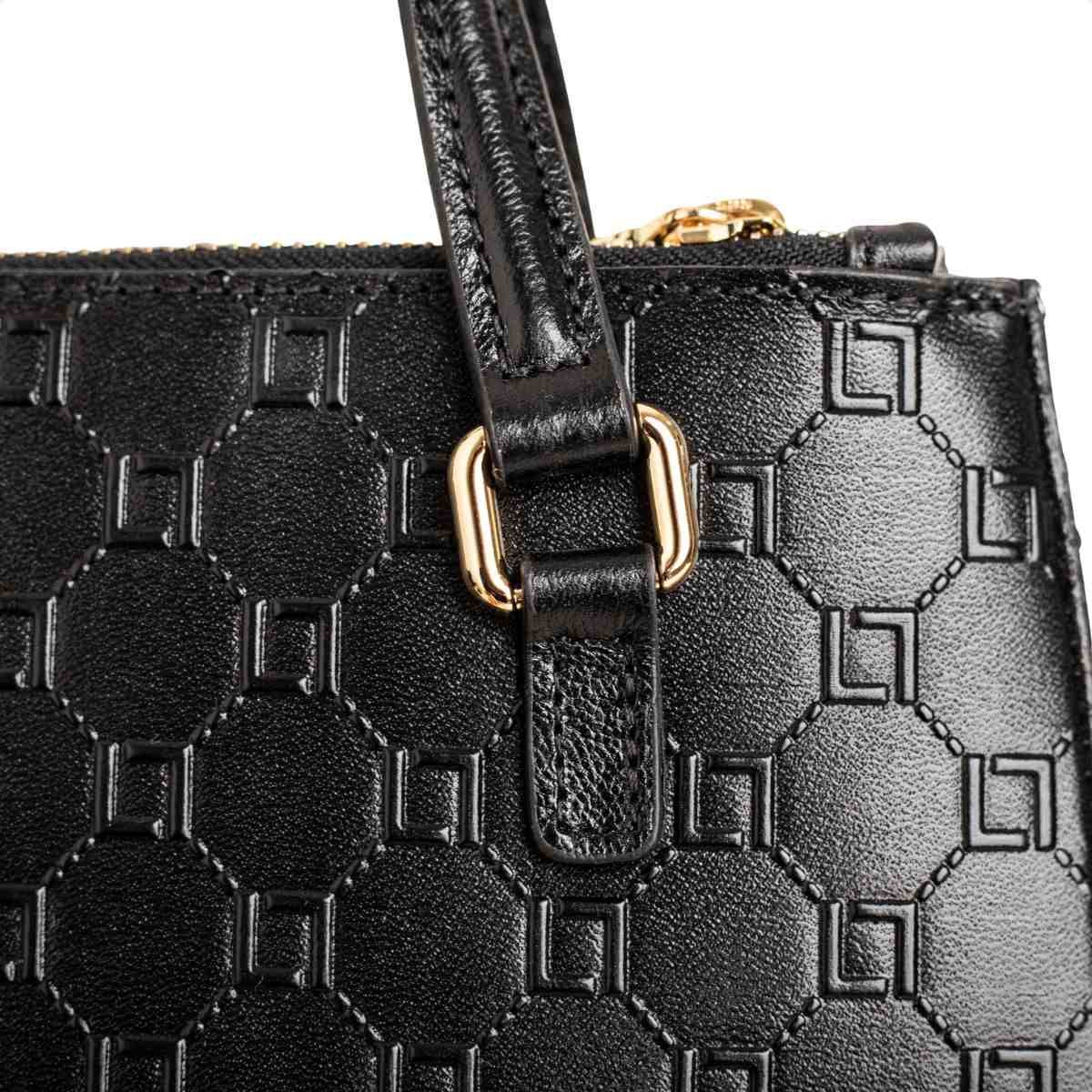 Bolsa Transversal Feminino Luz Da Lua Preto Preto 7