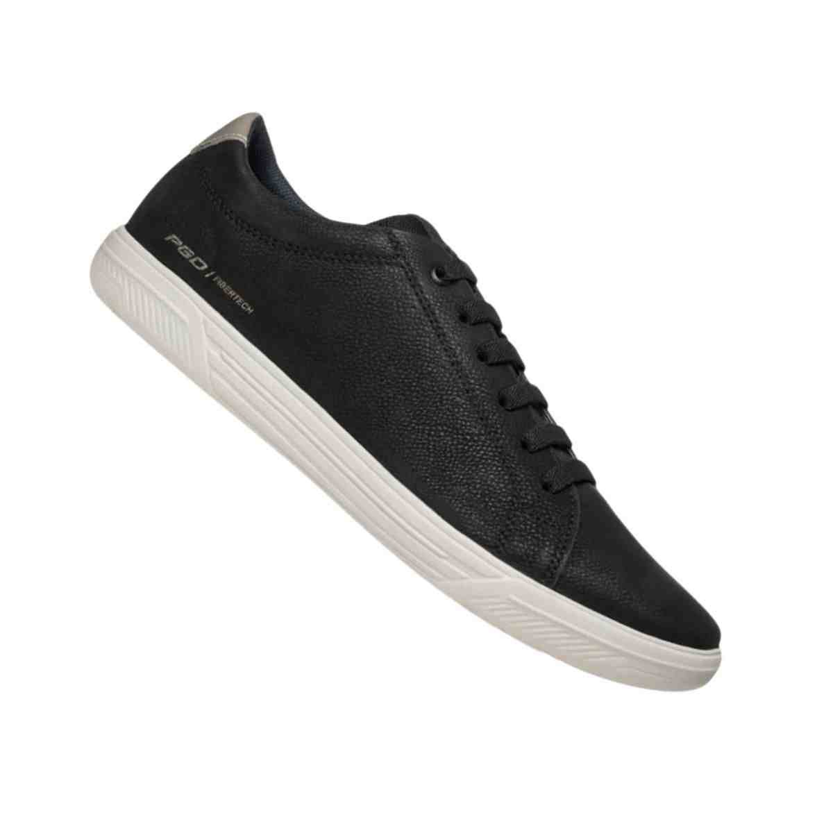 Sapatênis Masculino Pegada Clássico Preto Preto 6