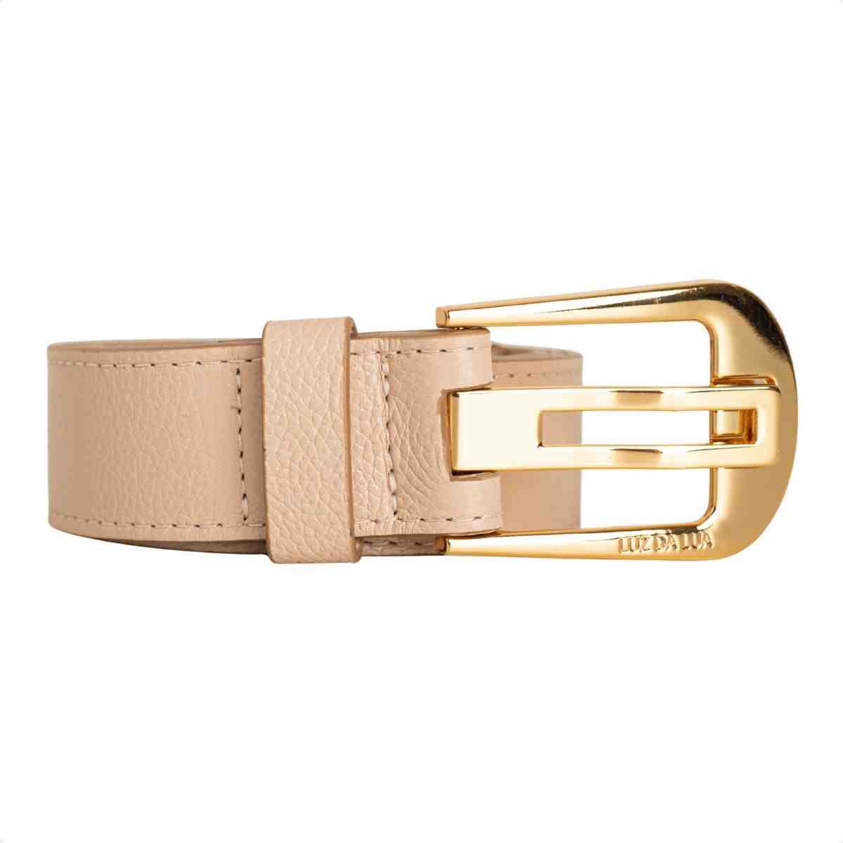 Cinto Feminino Luz Da Lua Bege Bege 2