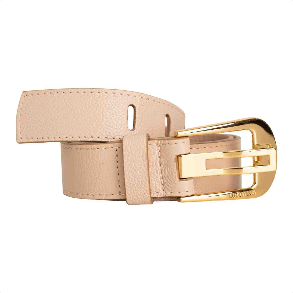 Cinto Feminino Luz Da Lua Bege Bege 6