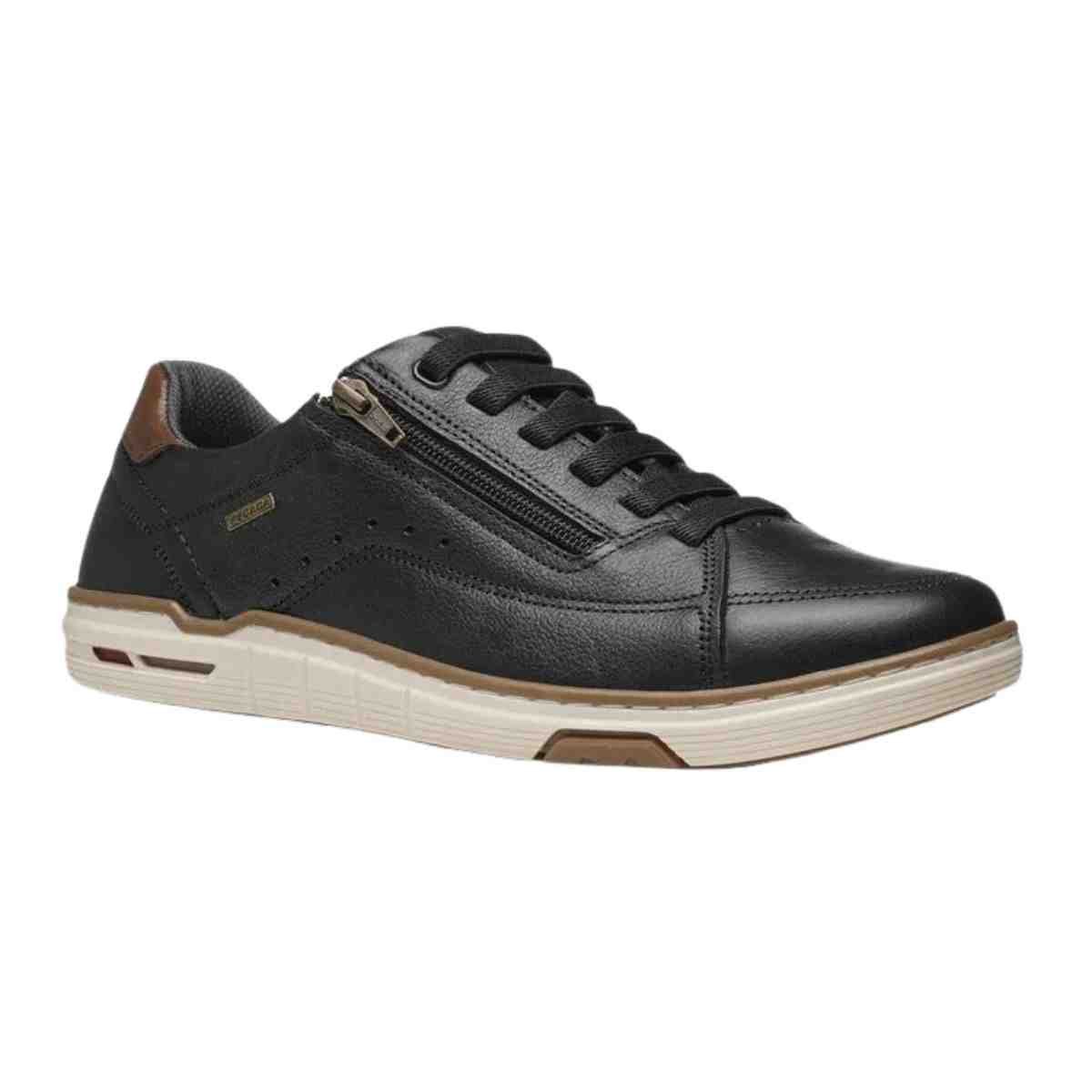 Sapatênis Masculino Pegada Regent Preto Preto 2