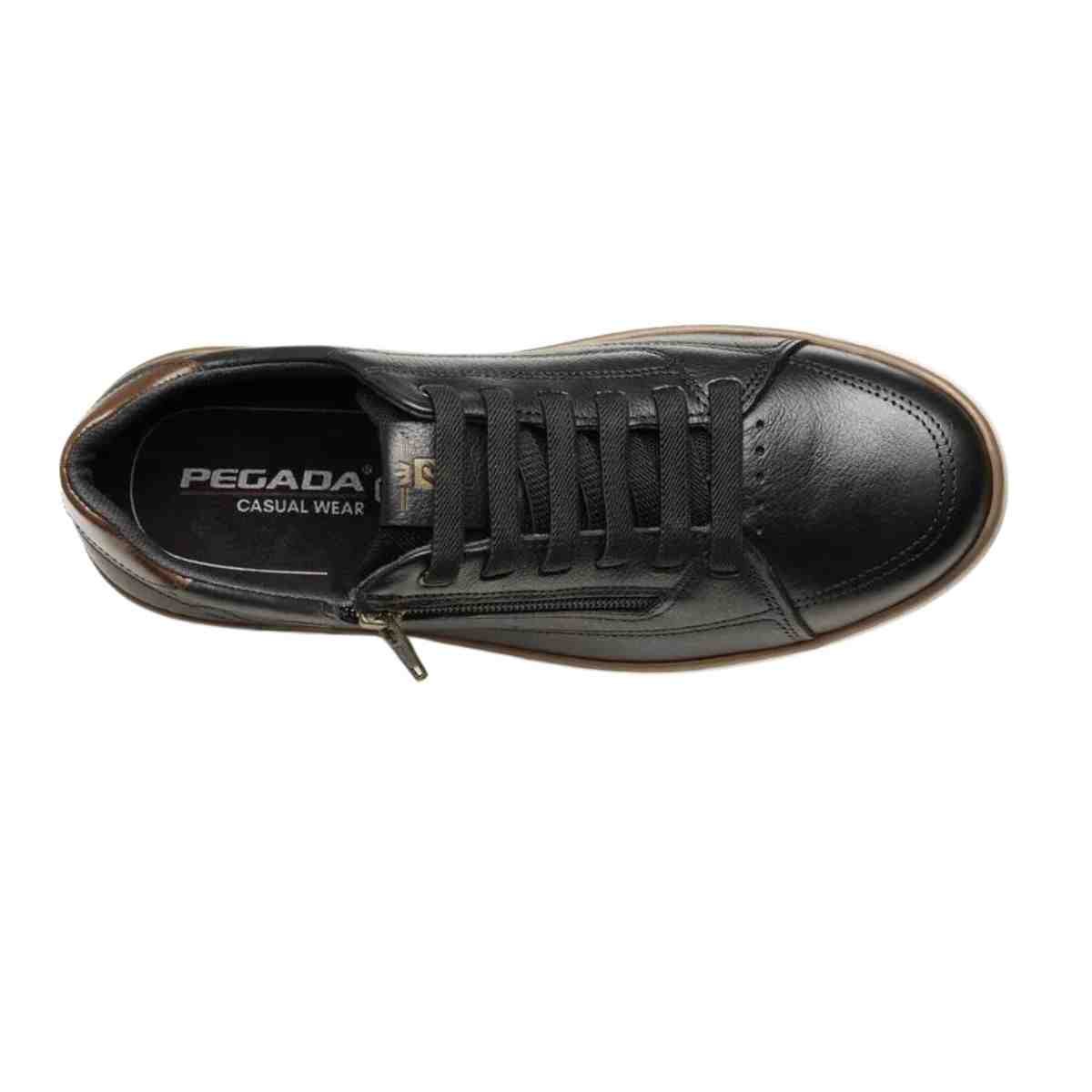 Sapatênis Masculino Pegada Regent Preto Preto 3