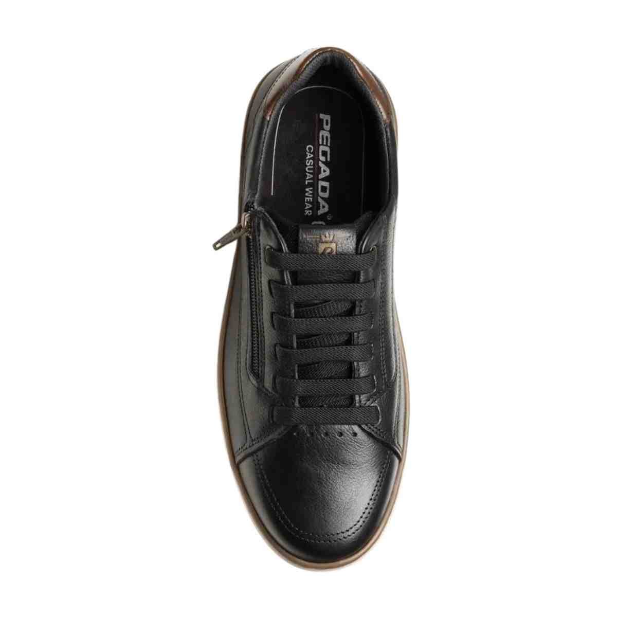 Sapatênis Masculino Pegada Regent Preto Preto 6