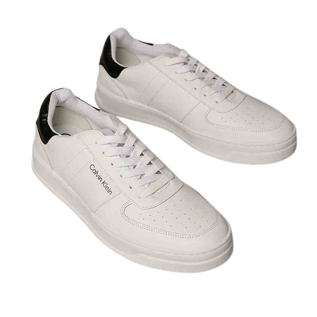 Sapatênis Masculino Calvin Klein Cks Layers Branco Branco 2