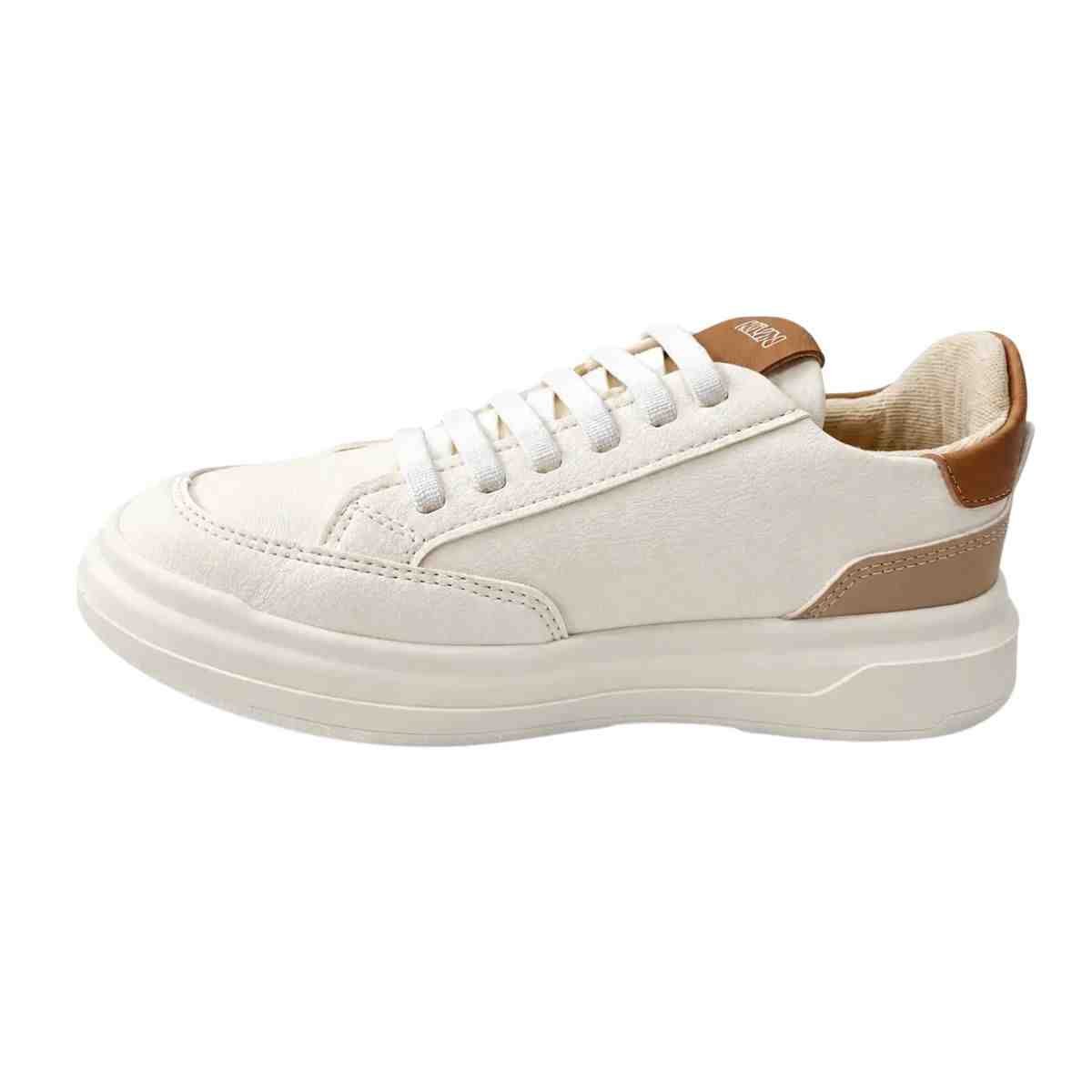 Sapatênis Infantil Klin Capri Kids Off White Off White 5