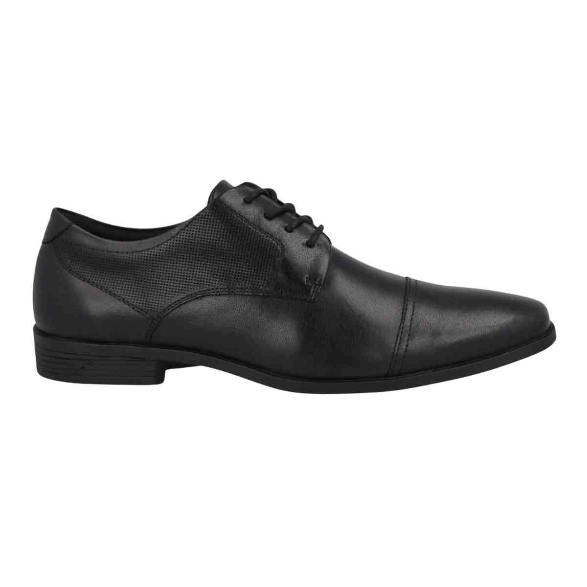 Sapato Masculino Social Ferracini London Preto Preto 1