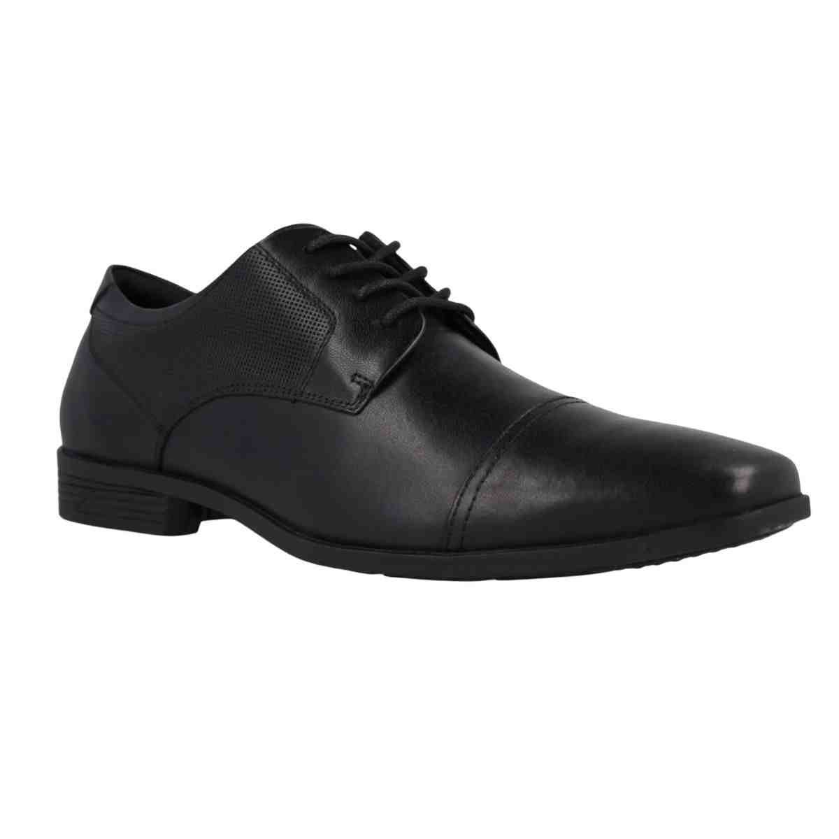 Sapato Masculino Social Ferracini London Preto Preto 2