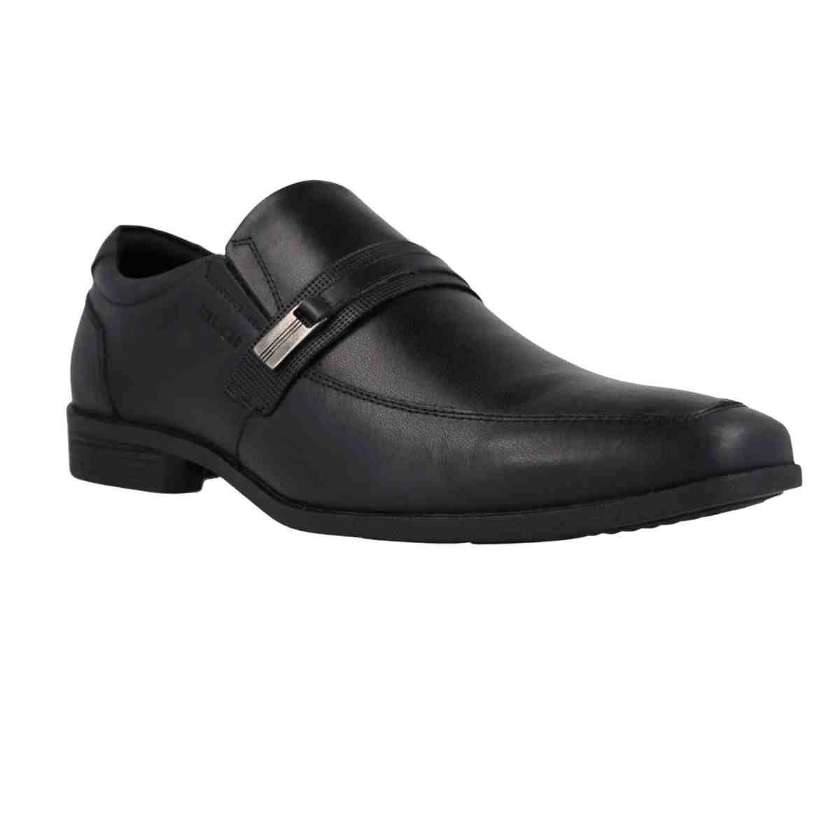 Sapato Masculino Social Ferracini London Preto Preto 2