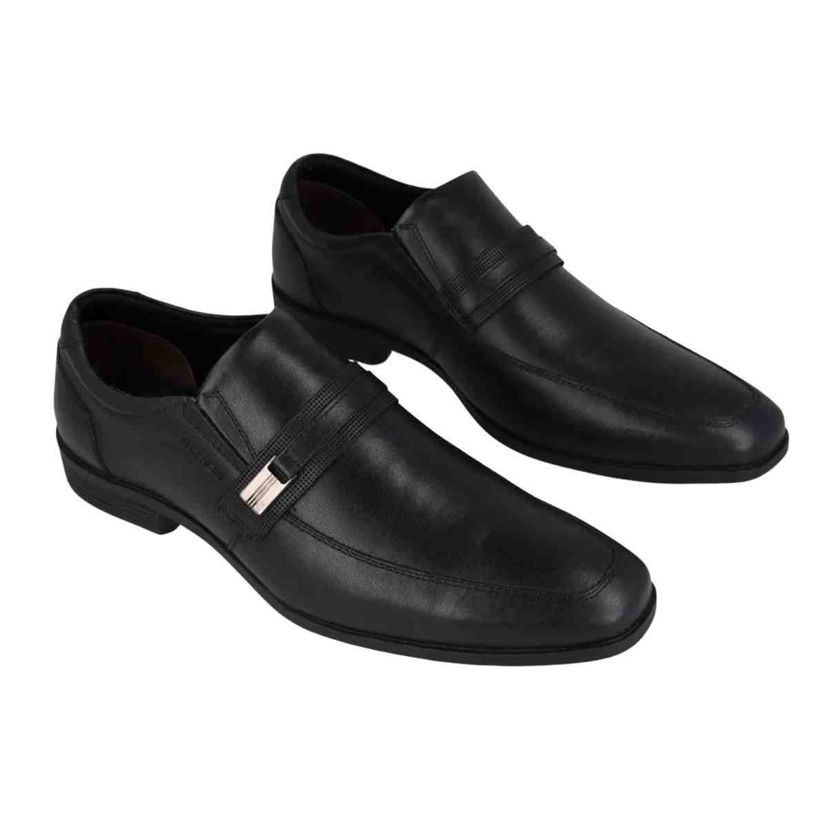 Sapato Masculino Social Ferracini London Preto Preto 3