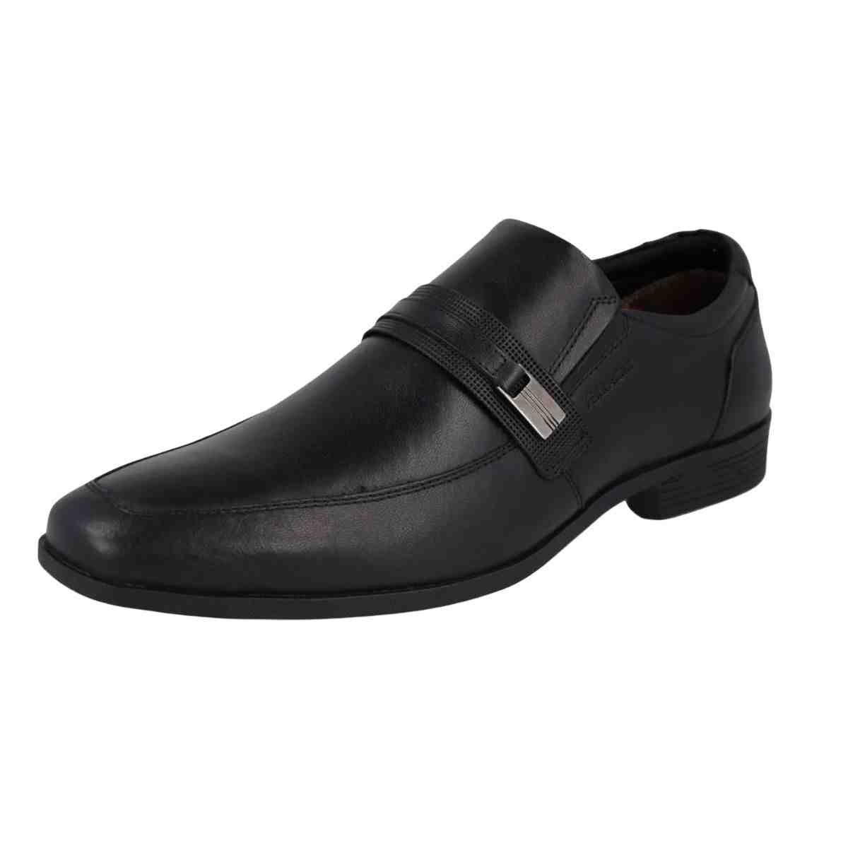 Sapato Masculino Social Ferracini London Preto Preto 6
