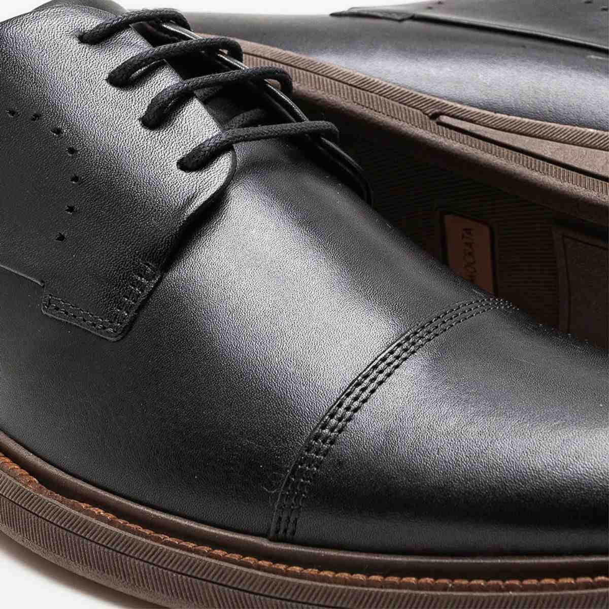 Sapato Masculino Esporte Fino Democrata Bay Preto Preto 4