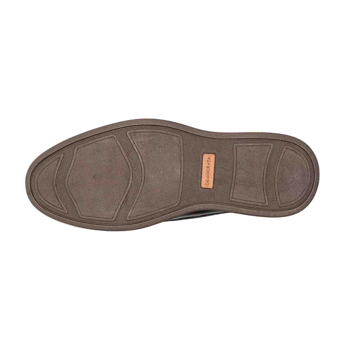 Sapato Masculino Esporte Fino Democrata Bay Preto Preto 6