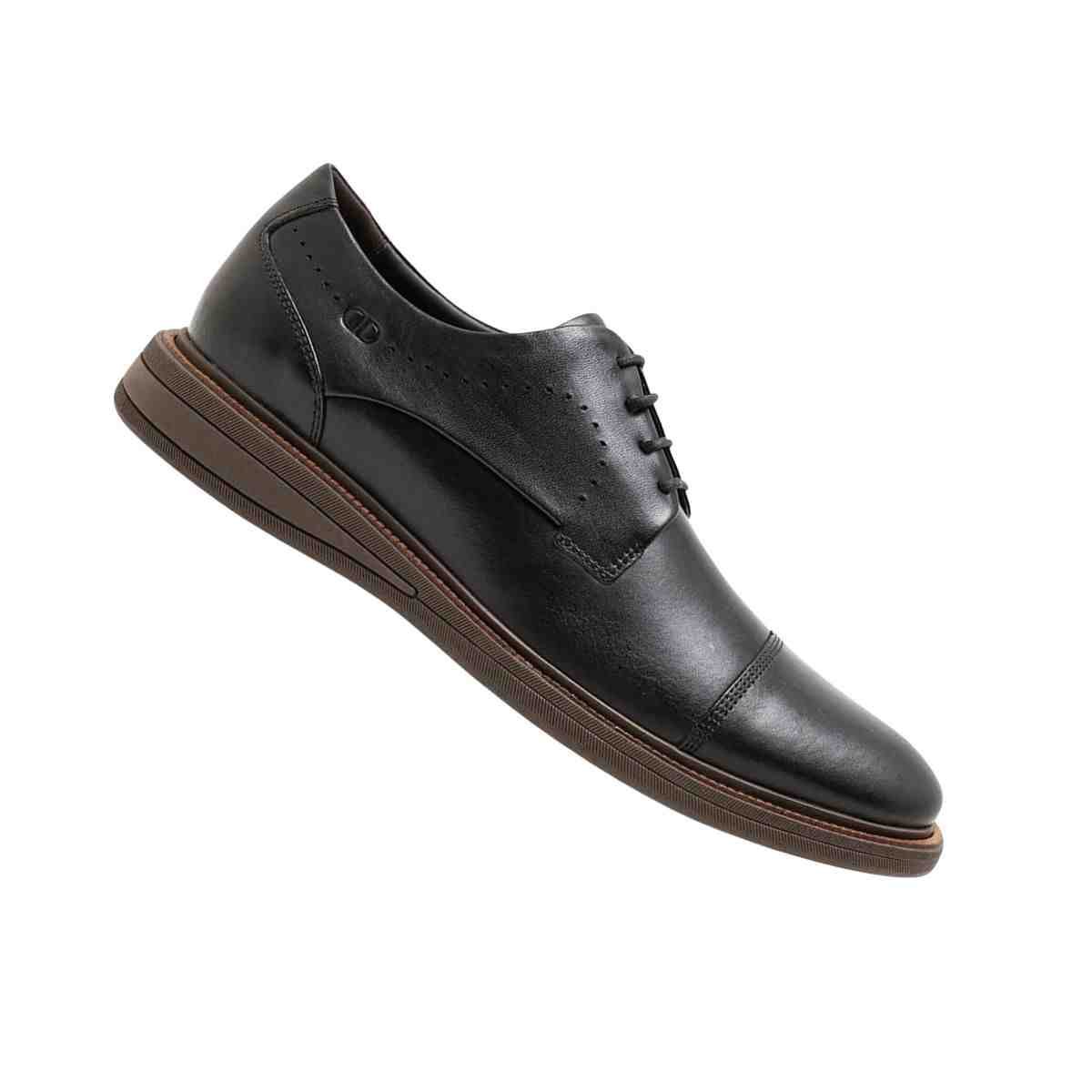 Sapato Masculino Esporte Fino Democrata Bay Preto Preto 7